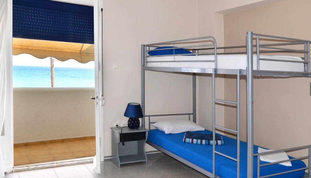 Iro Apartments Paralia Agias Foteinis Bagian luar foto